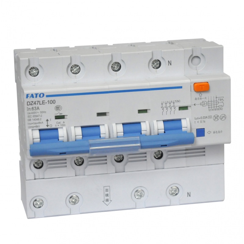 DZ47LE-100剩余電流動作斷路器